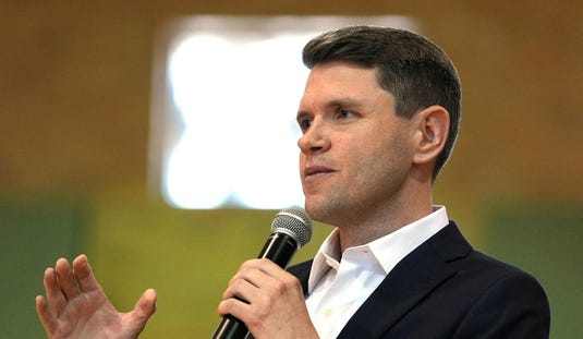 Texas Democratic Senate candidate James Talarico in Dallas, on Wedesday, Sept. 9, 2026. Credit: Julia Demaree Nikhinson/AP Texas Democratic Senate candidate James Talarico in Dallas, on Wedesday, Sept. 9, 2026