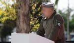 IDF Colonel A. at a ceremony marking his appointment as commander of the Yahalom combat engineering unit, in October 2025. Credit: IDF Spokesperson's Unit IDF Colonel A. at a ceremony marking his appointment as commander of the Yahalom combat engineering unit, in October 2025.