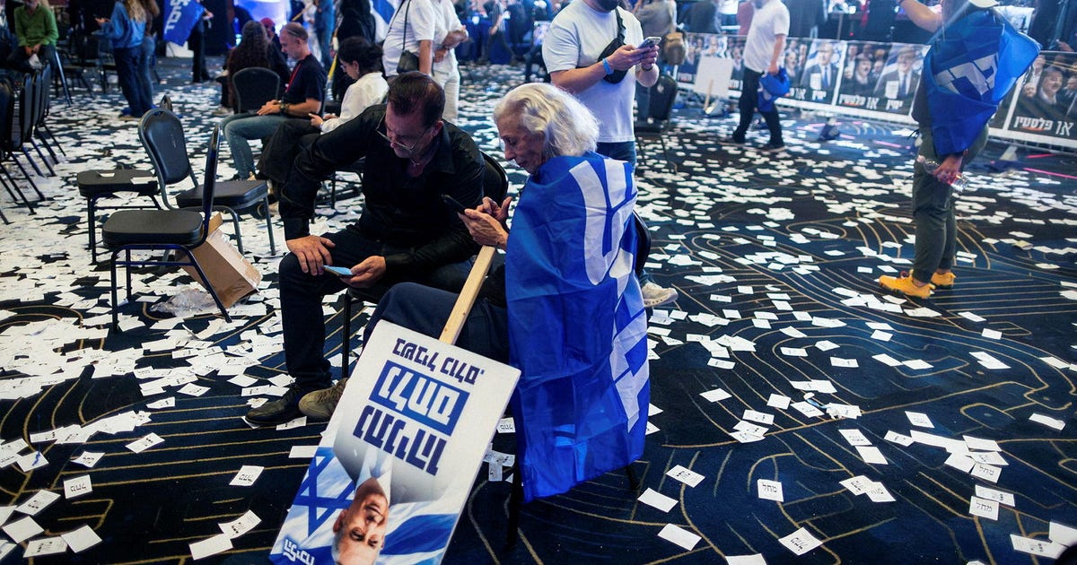 Israel's election results show deadlock as opposition bloc falls short of majority