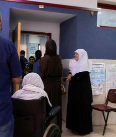 Voters in the Arab city of Kafr Qasem, Tuesday. An unprecedented achievement in Arab representation in the Knesset. Credit: Moti Milrod Voters in the Arab city of Kafr Qasem, Tuesday. An unprecedented achievement in Arab representation in the Knesset.